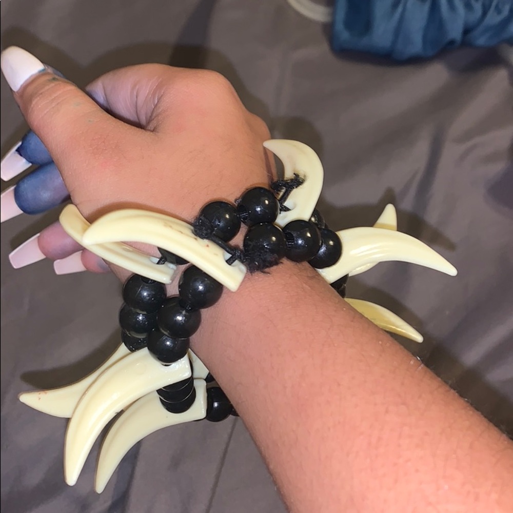 Plastic Teeth Bracelet